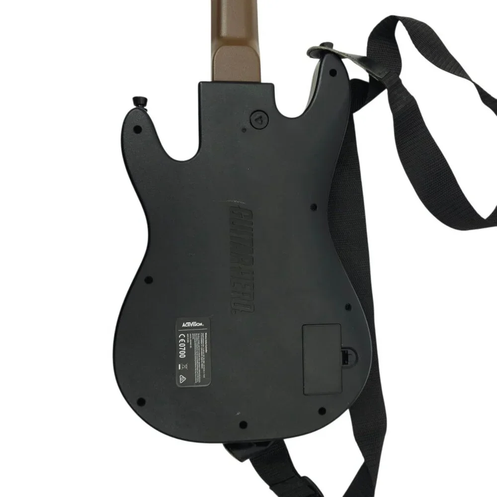 Activision Guitar Hero 0000654 PS3 Wireless Guitar Controller TESTED NO DONGLE